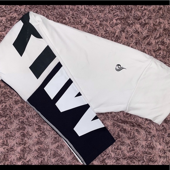 RYDERWEAR WHITE LEGGINGS - Picture 2 of 2